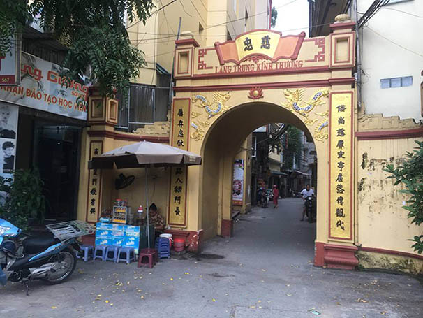 Portiques du village de Thuy Khue