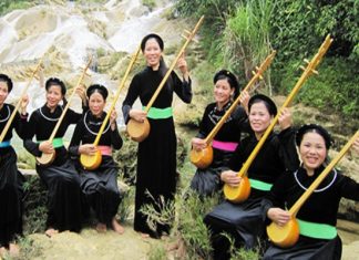 danse traditionelle des Tay et Nung au Vietnam