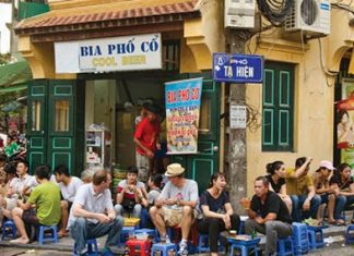 Bierre pression au Vietnam