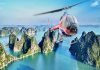 Baie Ha Long en hélicoptère