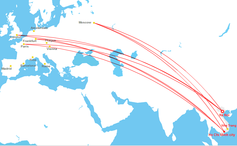 Voyage Vietnam billet avion