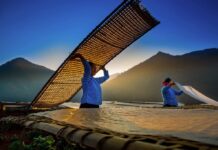 Village de fabrication de vermicelles traditionnels Cao Bang 2