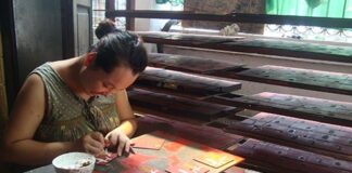 Village des laques de Ha Thai 1