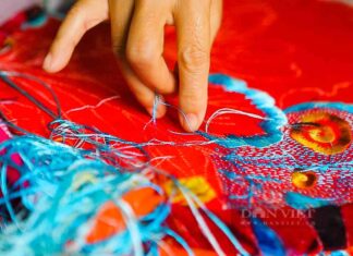 Village de la broderie de Quat Dong au Nord du Vietnam – Héritage, savoir-faire et élégance artisanale Village de la broderie de Quat Dong