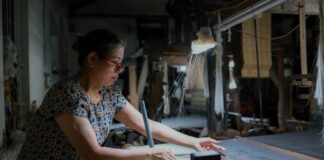 village de la soie de Van Phuc