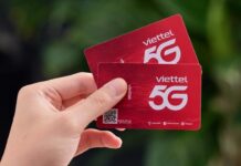 carte SIM locale au Vietnam