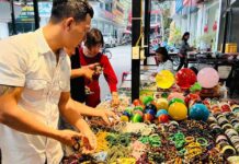 marché des pierres précieuses de Luc Yen 1